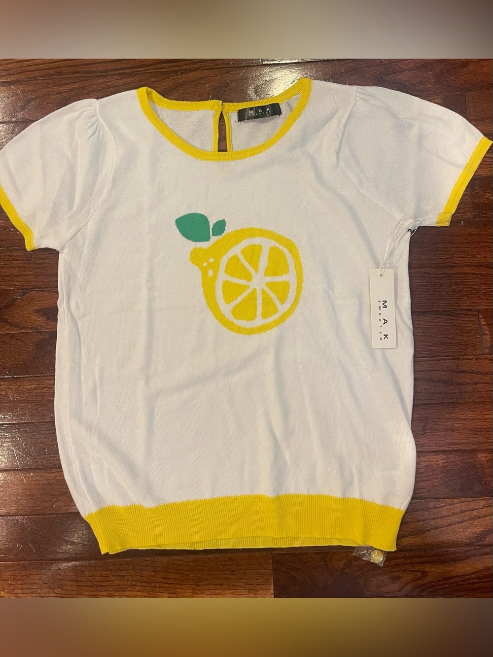 Lemon sweater
